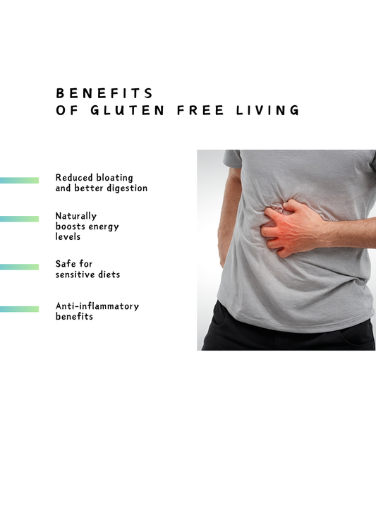 Benefits of gluten-free living.