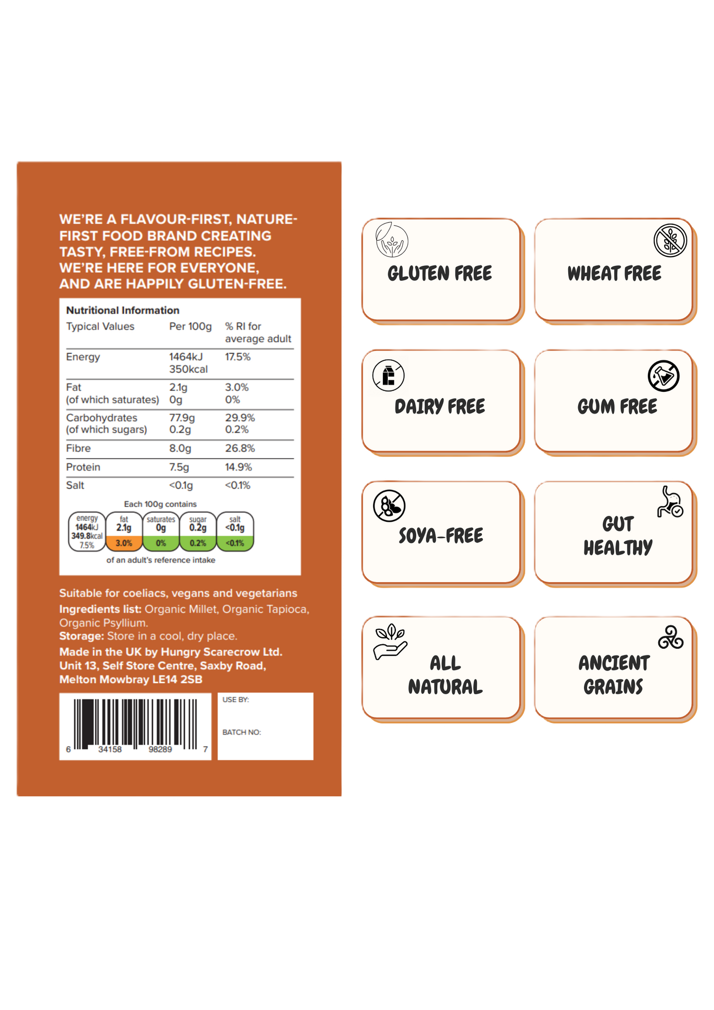 Gluten- Free Italian style Focaccia Bread Mix