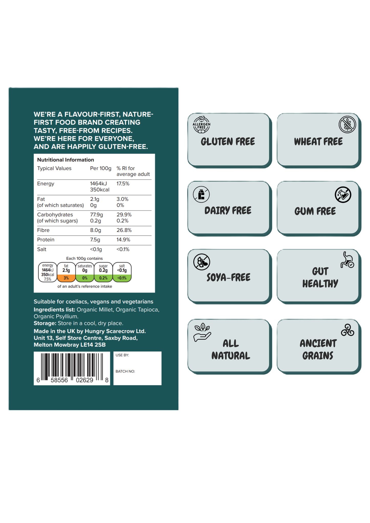 Gluten Free Pizza Base Mix