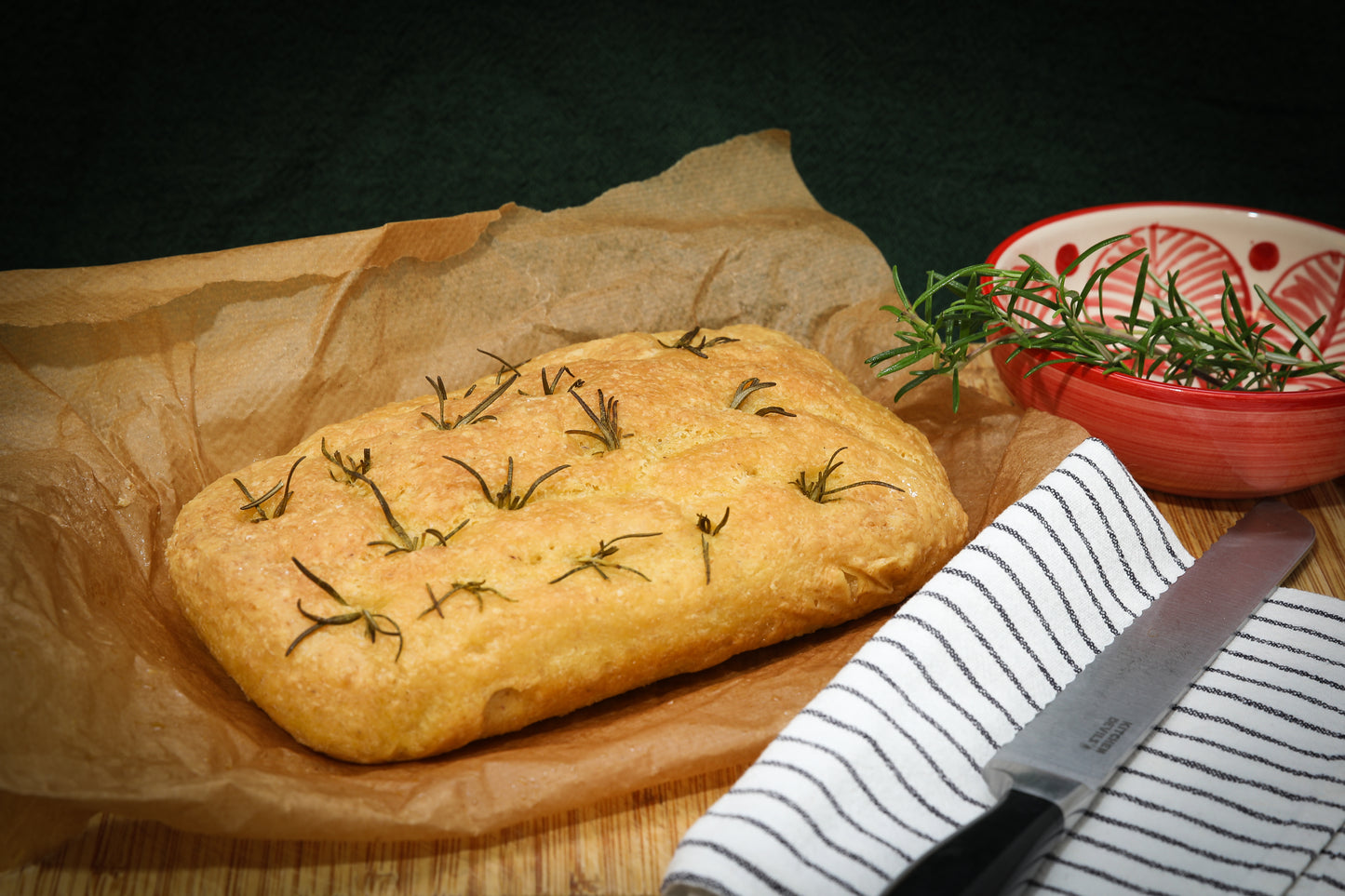 Gluten- Free Italian style Focaccia Bread Mix