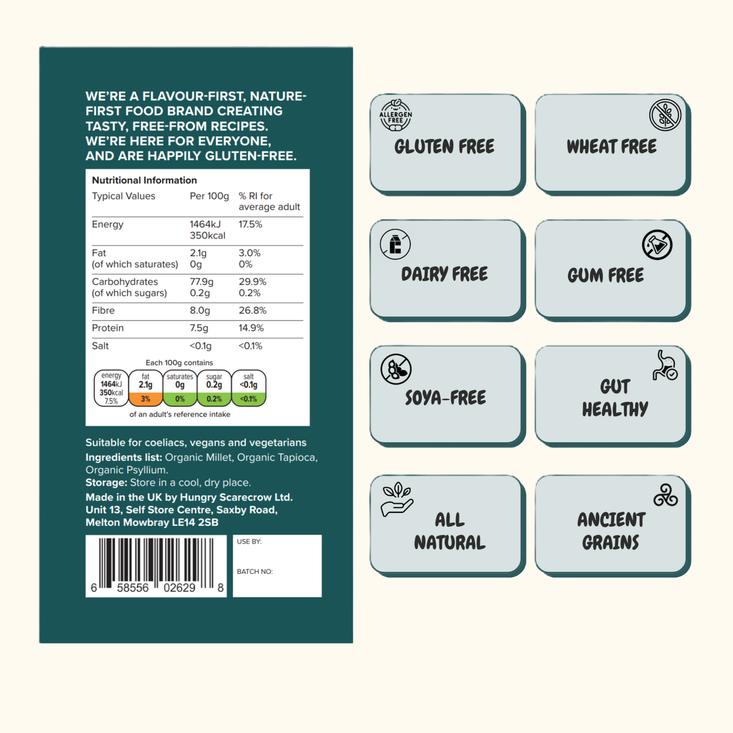 Gluten Free Pizza Base Mix