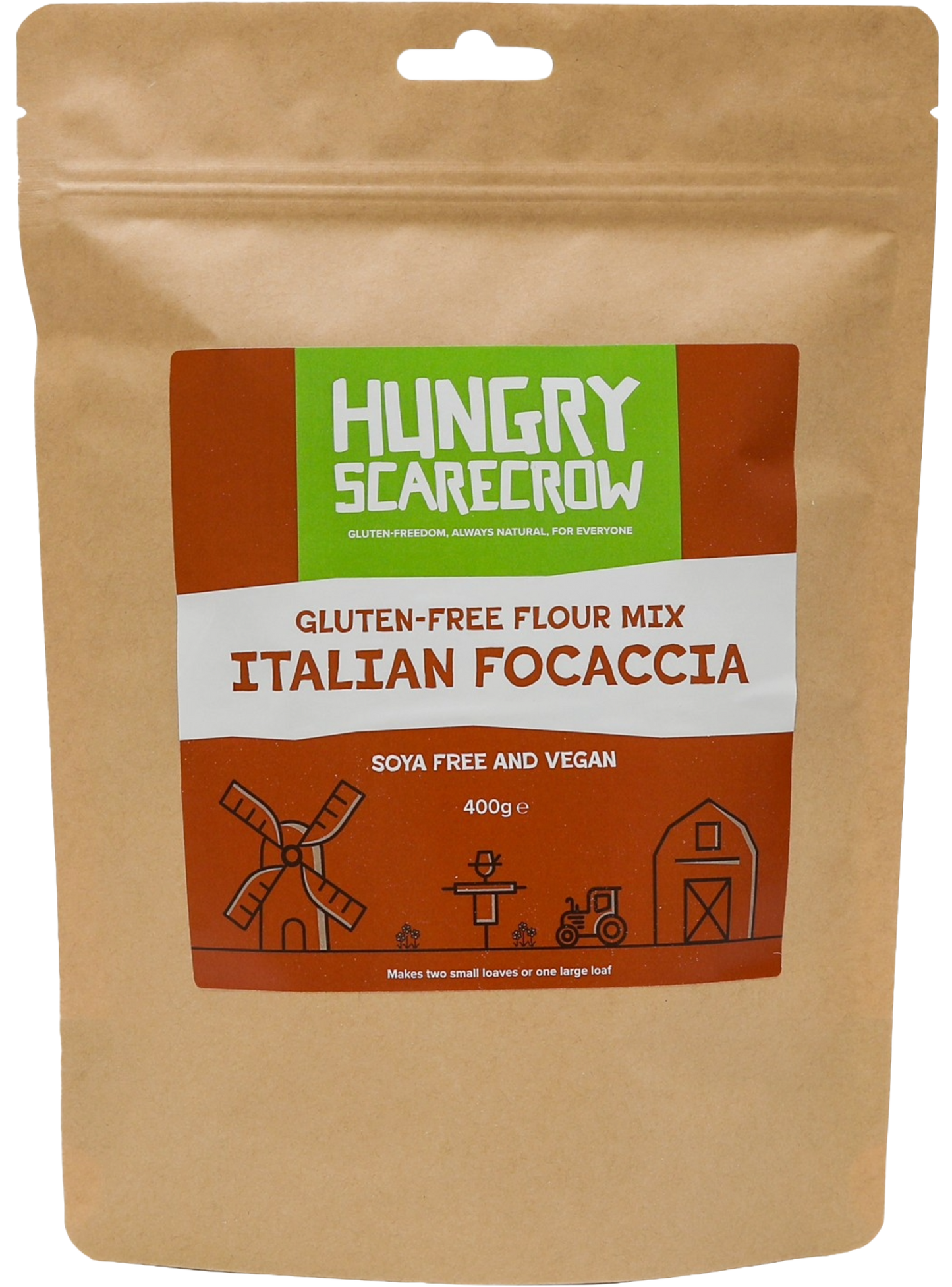 Gluten- Free Italian style Focaccia Bread Mix